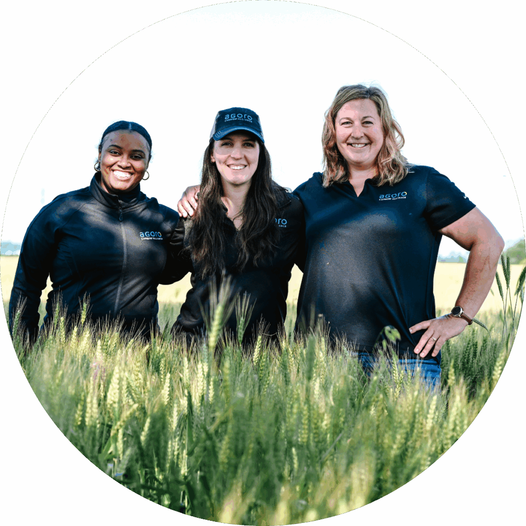 marketing team at agoro carbon alliance
