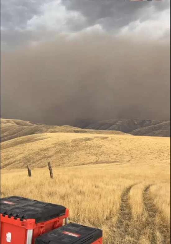 Dust Storm Washington Picture Fall 2024